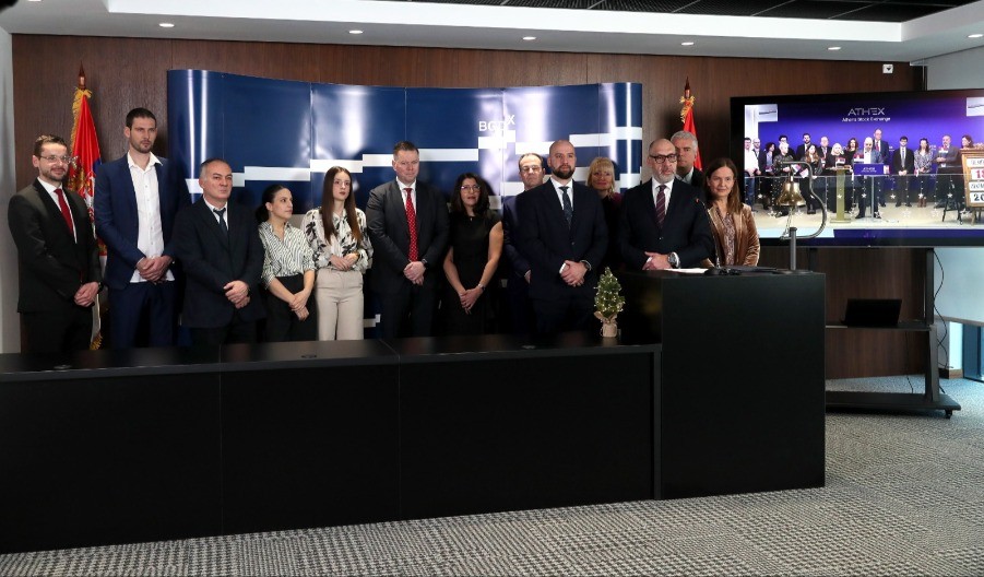 Simboličnim zvonom otvorena nova era trgovanja na Beogradskoj berzi